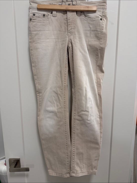 Cambio Denim - Women’s Beige Stretch Jeans - Classic Slim Fit